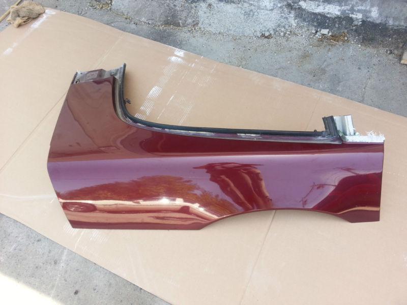 93 c4 corvette rear surround fender passenger side rh 40th anniversary ruby red