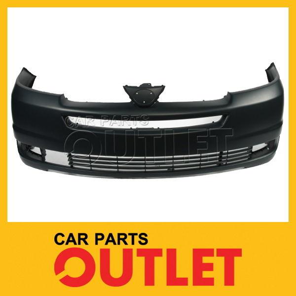 2004 2005 sienna front bumper matte black cover w/laser cruise ctrl sensor hole