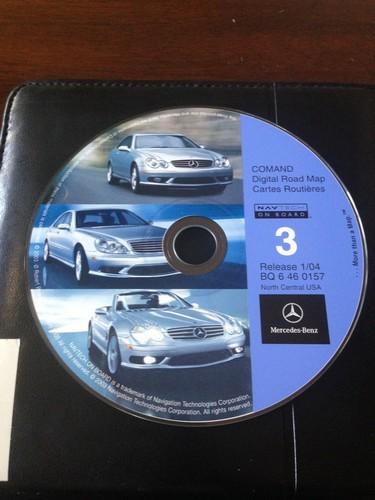 2000-2001-2002-2003-2004-2005 mercedes benz navigation cd