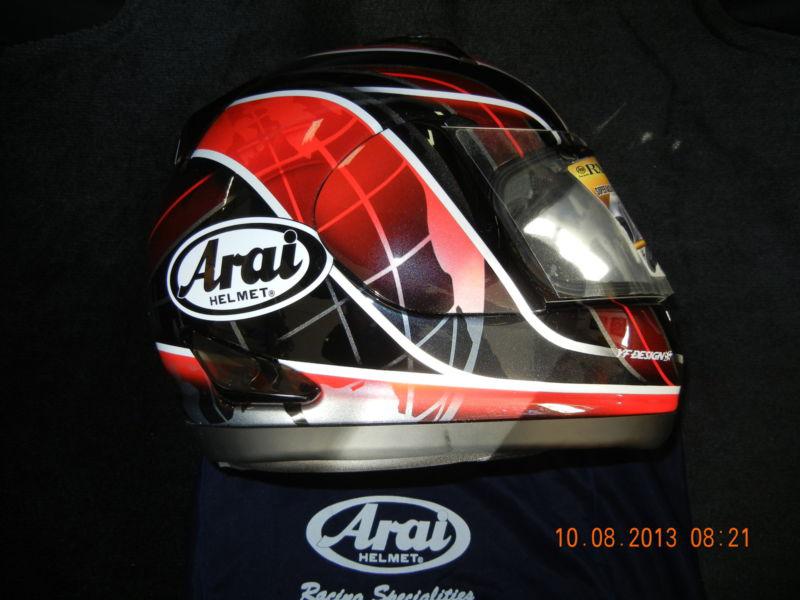 Arai rx-q mamola red/white/black size: xl 