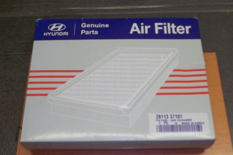 Hyundai sonata factory engine air filter 1999 thru 2005 2.4 2.5 2.7l genuine new