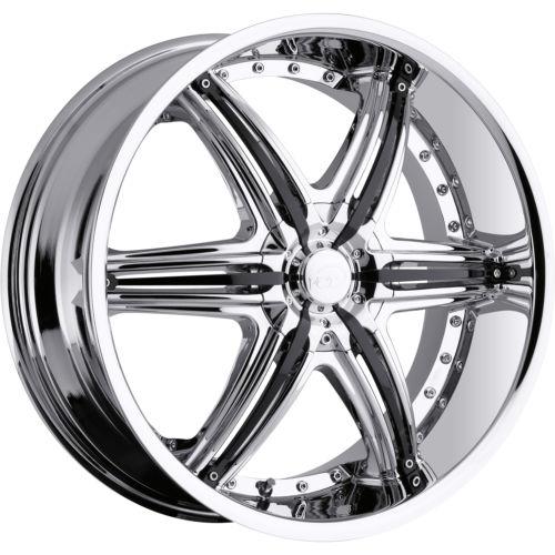 22x9 chrome vct mobster wheels 5x5 5x135 +15 chevrolet suburban c1500 2wd c-1500