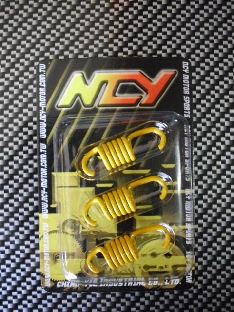 Scooter gy6 150cc high performance ncy racing clutch yellow springs 1500rpm