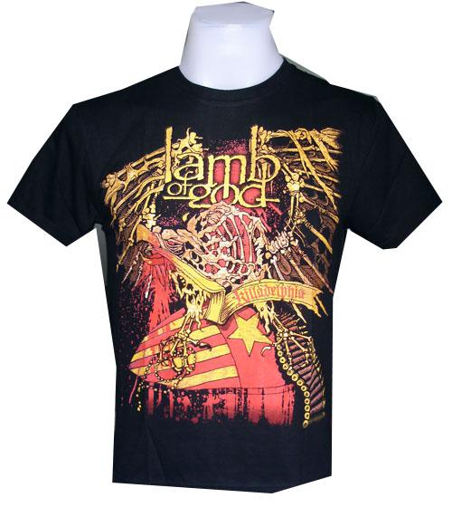 New rock band music lamb of god star heavy metal t-shirt mens sz s,m,l,xl,xxl