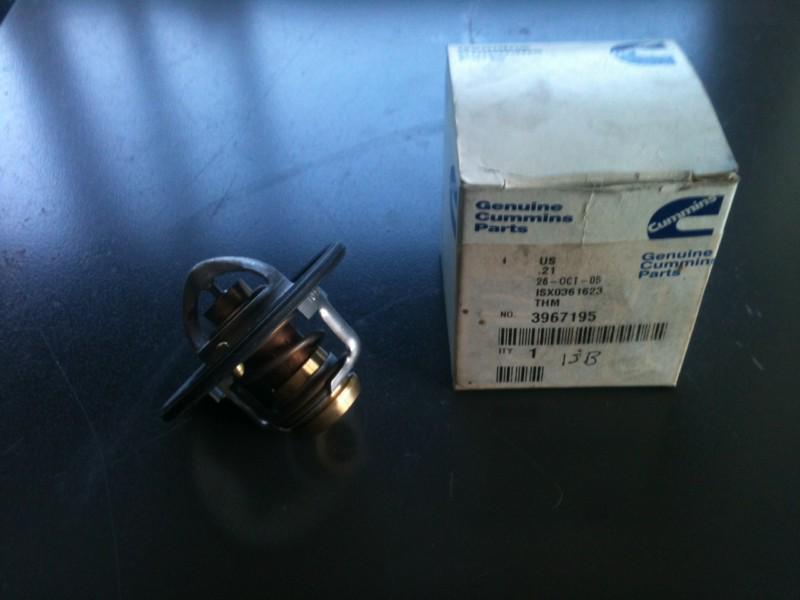 Genuine cummins thermostat part #3967195 nib