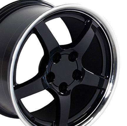 17" corvette c5 style deep dish wheels set rims fit camaro