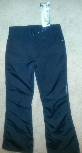 Ladies sz. 2 obermeyer insulated black pants. bought at 135.00 no reserve!