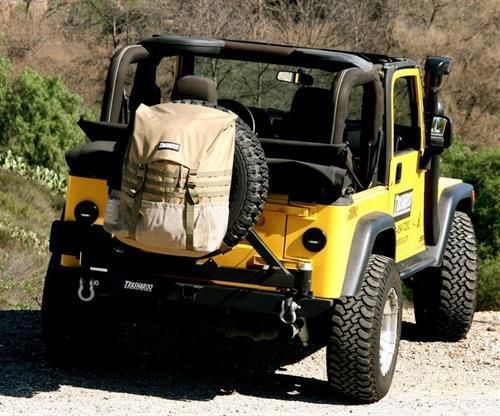 Trasharoo off-road spare tire trash bag gen2tan