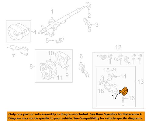 Subaru oem 09-13 forester anti-theft-ignition immobilizer module 88215ag000