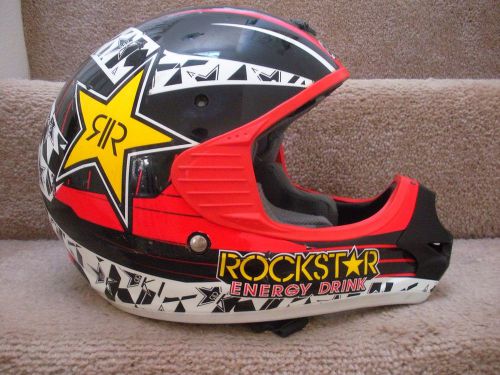 Answer racing rockstar energy drink motocross youth small racing helmet ap-881