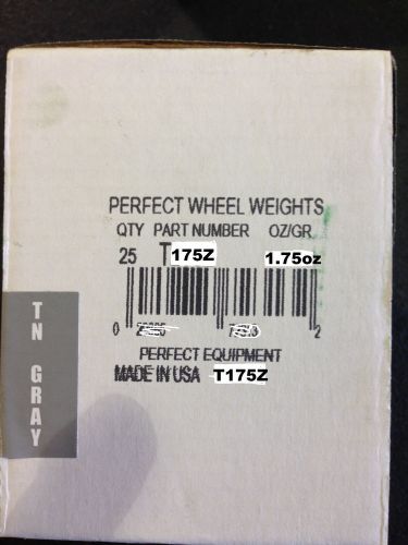 Perfect equipment tz series uncoated tire wheel weights -t175z