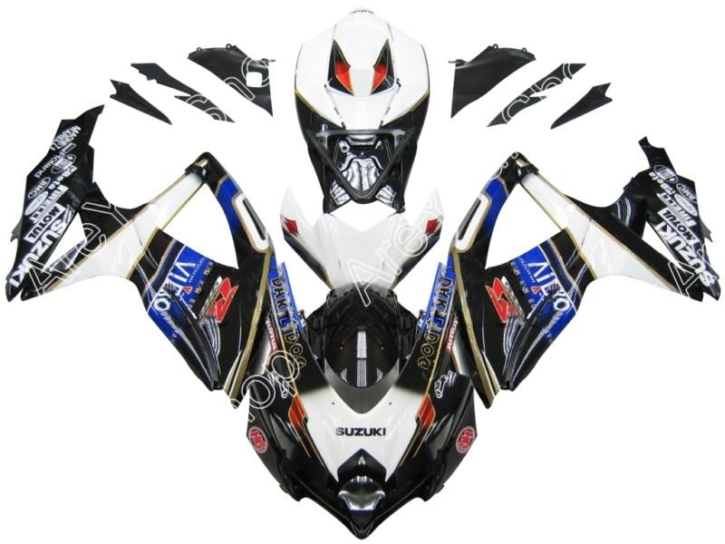 Fit for suzuki gsxr 600/750 2008-2009 bodywork fairing complete abs plastics 20#