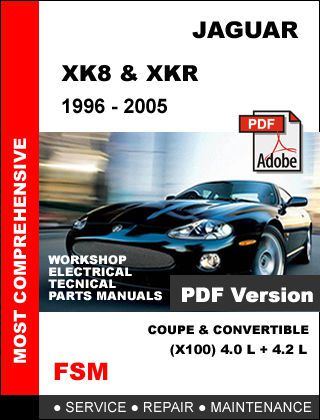 1996 - 2005 jaguar xk8 xkr 4.0l 4.2l engine oem service repair workshop manual