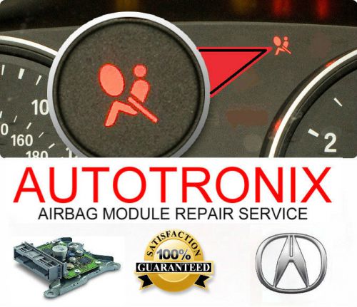 Acura srs airbag computer control rcm module reset service (not an item)