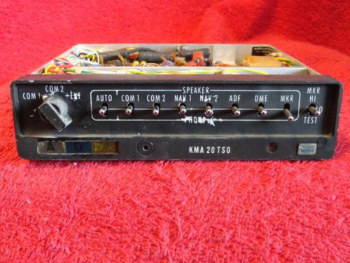 King kma 20 marker beacon receiver audio panel p/n 066-1024-03