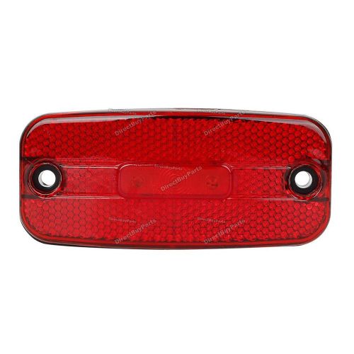 4.3&#034; side marker trailer light reflector red clearance rear outline marker light