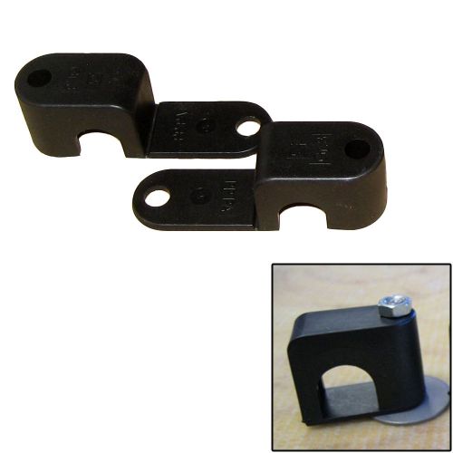 Weld mount single poly clamp f/ 1/4 x 20 studs f 1/2&#034; od -60500