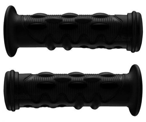 Can-am atv black knobby handlebar bar gel grips fits 7/8 or 22.2mm handlebars