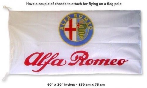 New alfa romeo flag banner sign 30x60 inches mito brera gt giulietta 4c