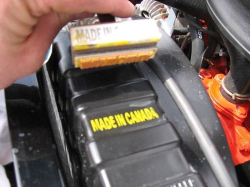 Made in canada stamp for radiator tank mopar aar t/a cuda charger challenger gtx