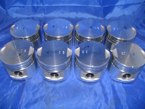 Pistons &amp; rings 1955 55 desoto 291 hemi v8 new set