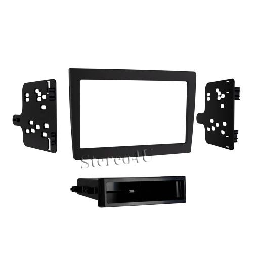 New metra 99-9606b single/double din dash kit for porsche 997 2005-2008 - black