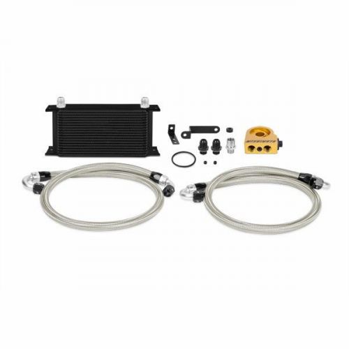 Mishimoto thermostatic oil cooler kit | black | for subaru wrx sti 2008–2014