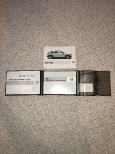 2008 volvo c30 owner&#039;s manual/books