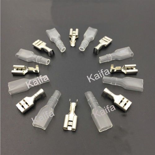 100pcs 5.2 plug spring  tinned inserts cold terminal with transparent sheath