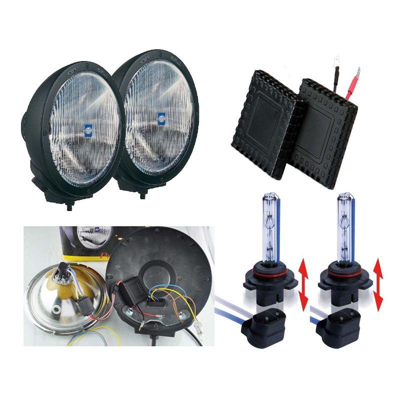 Hid kit xenon for hella rallye 4000 spot driving lights atv (internal ballast)