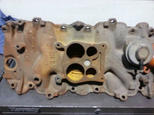 1973 corvette original manifold 353015 bbc h-8-72 with egr valve nr7047066