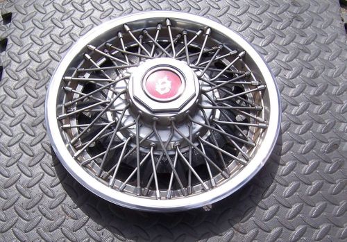 85 86 87 olds wire 1 hubcap wheel cover 13 inch