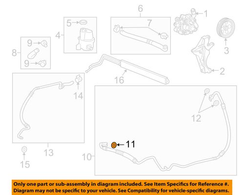 Gm oem steering gear-seal kit 26100863