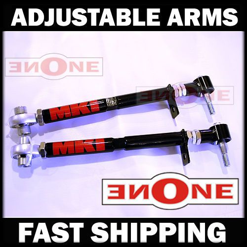 Mookeeh mk1 86-92 supra #1 rear adjustable toe lower control arms mk3 turbo arm