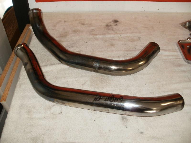 Harley davidson motorcycle oem header pipes off xl, excellent condition, nr