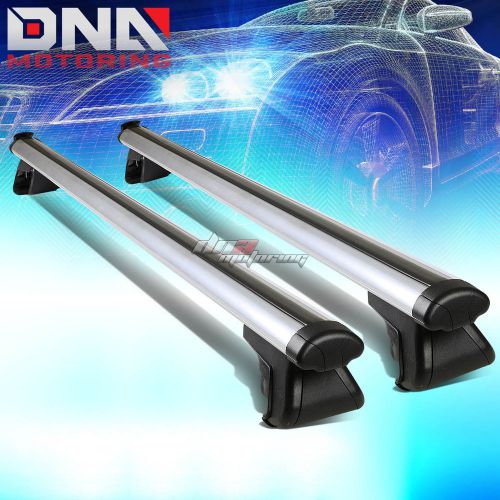 52&#034; aluminum roof rack car/suv top crossbar baggage/bag cargo carrier aero rail