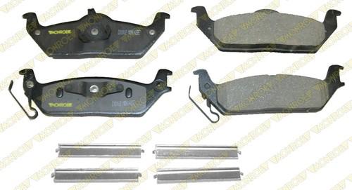 Monroe cx1012 brake pad or shoe, rear-monroe ceramics brake pad