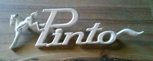 Vintage ford pinto emblem