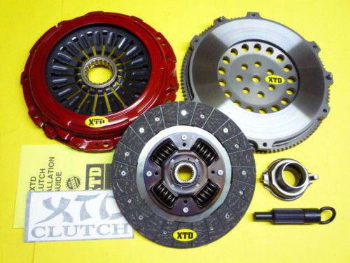 Xtd stage 1 race clutch &amp; flywheel kit lancer evo 4 5 6