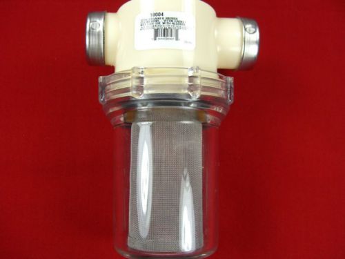 Raw water sea strainer 1/2&#034; filter extra fine mesh sherwood 18004 18004-shw 1/2&#034;