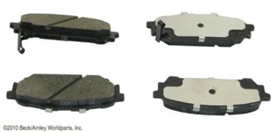 Beck arnley 086-1815c brake pad or shoe, rear-disc brake pad