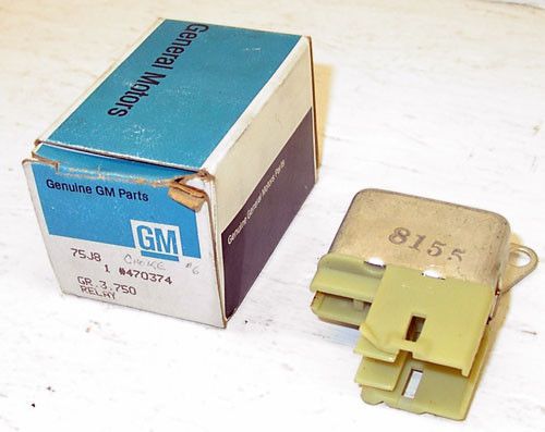 Nos 1979-1980 chevrolet chevy gmc pickup suburban blazer gm relay choke control