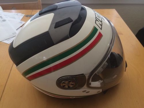 New nolan n44 motorcycle helmet - size xl - made in italy - awesome!
