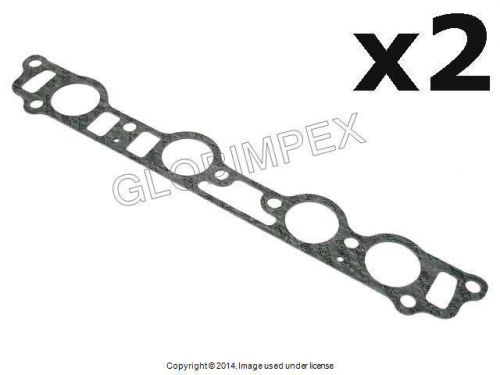 Mercedes r107 left and right intake manifold gasket set of 2 reinz +warranty