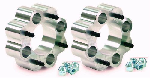 (2) 1.5&#034; slasher wheel spacers 4 golf carts w/ 4/4 lug pattern &amp; 10mmx1.25 studs