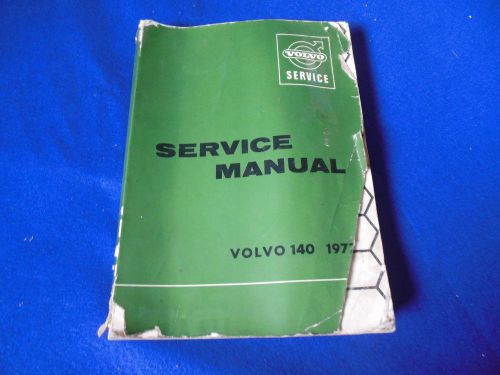 Original 1972 volvo 140 series factory workshop manual 142 144 145