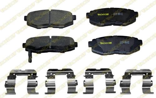 Monroe cx1124 brake pad or shoe, rear-monroe ceramics brake pad