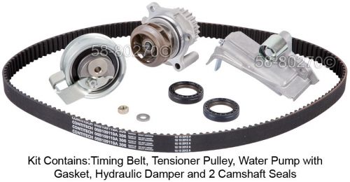 Genuine oem quality continental timing belt kit w/ water pump tensioner &amp; idler