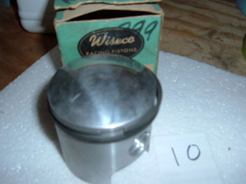 Piston, vintage nos wiseco 399 kohler,  +.80 oversize  65.70mm  rings-snowmobile