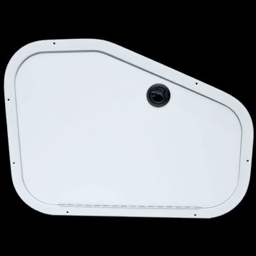 Four winns 060-1269 white 26 x 19 inch boat stbd locking door storage hatch